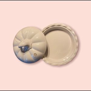 Pie plate with Designer Cover